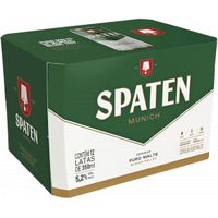 Imagem da oferta Pack Cerveja Spaten Puro Malte 350ml Lata - 12 Unidades