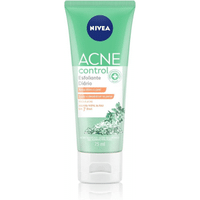 Imagem da oferta NIVEA Esfoliante Facial Acne Control 75ml - Controla a oleosidade ajuda a desobstruir os poros remove células mortas reduz a vermelhidão da acne não r