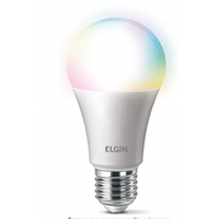 Imagem da oferta Smart Lâmpada LED Colors 10w Wi-Fi compatível com Alexa - Elgin 48BLEDWIFI00