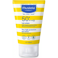 Imagem da oferta Protetor Solar Infantil Mustela Solares Loção Rosto e Corpo FPS 50+ - 100ml