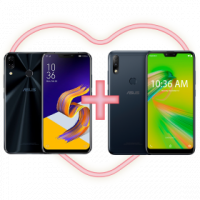 Imagem da oferta ZenFone 5Z 4GB/64GB Preto + Zenfone Max Plus (M2) 3GB/32GB Preto