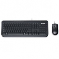 Imagem da oferta Kit Teclado e Mouse Microsoft Desktop 600 USB Resistente a Liquido