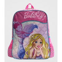 Imagem da oferta Mochila Barbie Sereia Infantil Média Luxcel