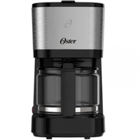 Imagem da oferta Cafeteira Oster 0,75L Preto/Inox - OCAF300