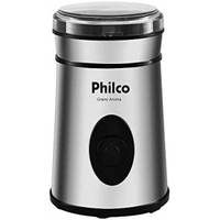 Imagem da oferta Moedor de Café Philco Grano Aroma 200W Inox - PMC01I