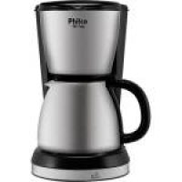 Imagem da oferta Cafeteira Elétrica Philco PH14TEMP 700ml Metal Preto e Inox