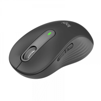 Imagem da oferta Mouse Sem Fio Logitech Signature L 2000 DPI Design Padrão 5 Botões Silencioso Bluetooth USB - M650