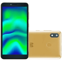 Imagem da oferta Smartphone  F Pro 2 4G 32GB Wi-Fi 5.5 pol Dual Chip 1GB RAM Android 11 Quad Core Dourado - P9153