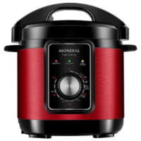 Imagem da oferta Panela De Pressão Elétrica Mondial Pratic Cook 3L Red 127V