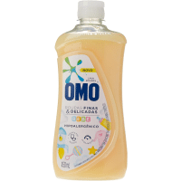 Imagem da oferta 2 Unidades Sabão Líquido Omo Bebê Roupas Finas e Delicadas - 450ml