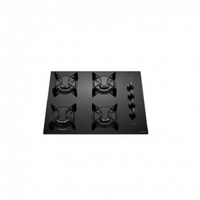 Imagem da oferta Cooktop Atlas 4 Bocas Utop com Mesa de Vidro Preto - Bivolt