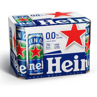 Imagem da oferta Pack Heineken Cerveja Sem Álcool - 12 latas de 350ml