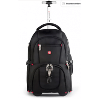 Imagem da oferta Mochila de Rodinhas Alça de Costas Notebook Crossgear