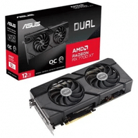 Imagem da oferta Placa de Vídeo ASUS Dual Radeon RX 7700XT OC Edition 12GB GDDR6 192 Bits - 90YV0JZ0-M0NA00