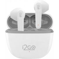 Imagem da oferta I2GO Fone De Ouvido TWS Bluetooth 20 Horas totais de Bateria ENC Air Sound Go 2.0 Branco i2GO PRO