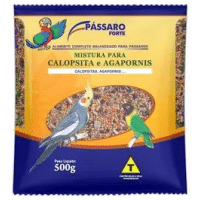 Imagem da oferta Mistura para Calopsita e Agapornes Pássaro Forte