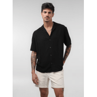 Imagem da oferta Bermuda Masculina Soft Linen em Viscolinho com Elástico Bege - Pool