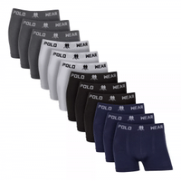 Imagem da oferta Kit Com 12 Cuecas Boxer Masculina Sem Costura Polo Wear