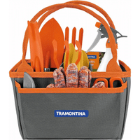 Imagem da oferta Kit Para Jardinagem com Bolsa De Lona 13 Peças - Tramontina