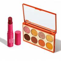 Imagem da oferta Combo Niina Secrets: Palette De Sombras Orange 5,6g + Hidra Balm Rosa 3,2g  - Eudora