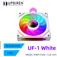 Imagem da oferta 4 Unidades Fans UPSIREN ARGB 120mm Reversa e Normal