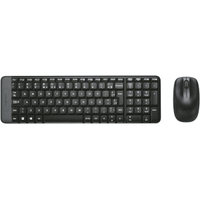 Imagem da oferta Combo Teclado e Mouse sem fio Logitech MK220 com Design Compacto Conexão USB Pilhas Inclusas e Layout ABNT2