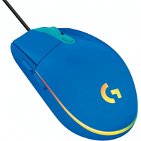 Imagem da oferta Mouse Gamer Logitech G203 LIGHTSYNC RGB Efeito de Ondas de Cores 6 Botões Programáveis e Até 8.000 DPI - Azul