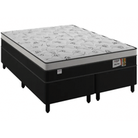 Imagem da oferta Cama Box Queen Size (Box + Colchão) - Plumatex Molas Ensacadas Alfa