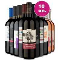 Imagem da oferta Black Friday Wine: Kit 10 Vinhos por R$ 200 + Frete Grátis