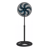 Imagem da oferta Ventilador Coluna Azul 40cm Pedestal 110v Turbo Ventisol Cor da estrutura Preto 127V