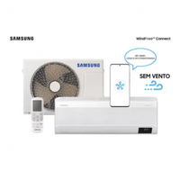 Imagem da oferta Ar Condicionado Split Inverter Samsung WindFree Connect Sem Vento 12000 BTU/h Frio - AR12BVFAAWKNAZ