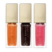 Imagem da oferta Combo Niina Secrets Lip Oil Shine Flowers: Rosa Centifolia 7ml + Rosa Negra 7ml + Rosa Silvestre 7ml