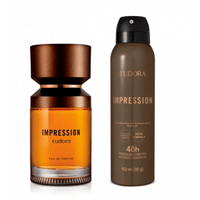 Imagem da oferta Combo Impression: Eau De Parfum 100ml + Desodorante Antitranspirante 150ml