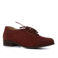 Imagem da oferta 2 Pares - Tênis Oxfords Couro Shoestock Nobuck Amarração Feminino