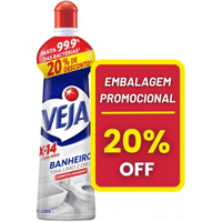 Imagem da oferta Tira Limo Veja Banheiro X14 500ml Oferta