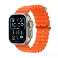 Imagem da oferta Apple Watch Ultra 2 49mm GPS + Cellular Caixa de Titânio Pulseira Oceano Laranja