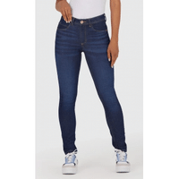 Imagem da oferta Calça Jeans Feminina Azul Escuro Malwee