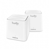 Imagem da oferta Kit 2 Roteadores Wireless Intelbras Mesh Twibi Fast Branco