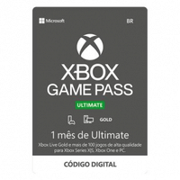 Imagem da oferta Gift Card Xbox Game Pass Ultimate 1 Mês