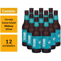 Imagem da oferta Cerveja Goose Island Midway - 355ml 12 Unidades