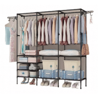 Imagem da oferta Guarda Roupa Closet Organizador De Roupa Fácil Montagem