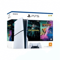 Imagem da oferta Console Sony PlayStation 5 Slim Branco + 2 Jogos - 1000038899