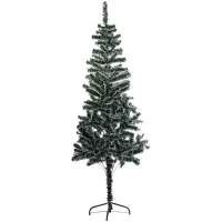 Imagem da oferta Arvore Natal 180cm 320 Galhos Cor Verde Nevado