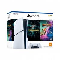 Imagem da oferta Console Playstation 5 Slim Com Leitor + Jogos Returnal + Ratchet & Clank