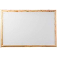 Imagem da oferta Quadro Branco Standard Souza & Cia Moldura de Madeira 60x40