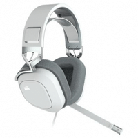 Imagem da oferta Headset Gamer Corsair HS80 Premium RGB Surround Dolby 7.1 Drivers 50mm Branco - CA-9011238-NA