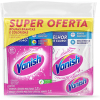 Imagem da oferta Kit Tira Manchas Vanish Gel Multiuso 12L + Crystal White 12L