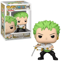 Imagem da oferta Boneco Zoro Com Duas Espadas Animação De One Piece 1775 Funko Pop!