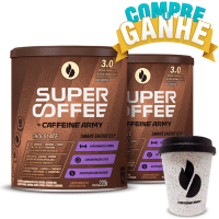 Imagem da oferta 2 Unidades Super Coffee + Copo de Brinde - Caffeine Army