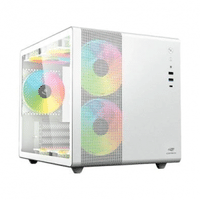 Imagem da oferta Gabinete Gamer C3Tech Gaming Aquarius MT-G710WH Mini Tower Micro ATX Lateral em Vidro Temperado Branco - MT-G710WH